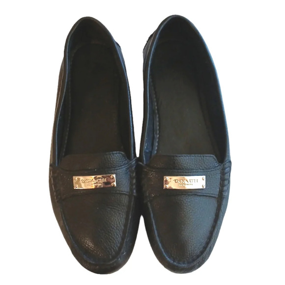 Coach Fredrica Loafer Leather Driving Shoe Flats
Size 8 b - Picture 2 of 11